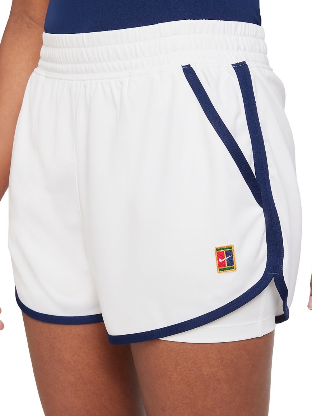 Nike White Athletic Shorts